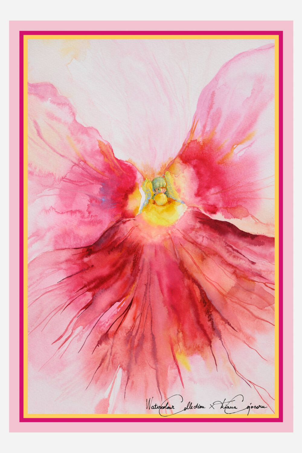 Pink Adulation 100 x 70 - dianacojocaru.ro